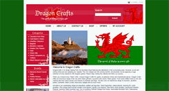 Desktop Screenshot of dragoncraftswales.co.uk